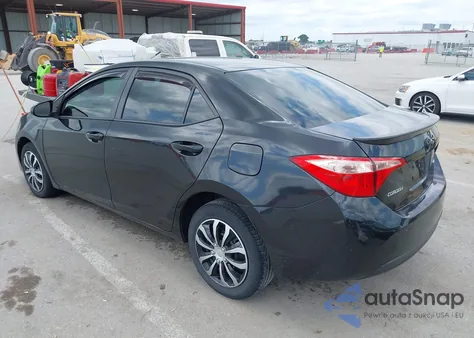 2017 Toyota Corolla Le from USA, damaged, VIN 2T1BURHE3HC802741